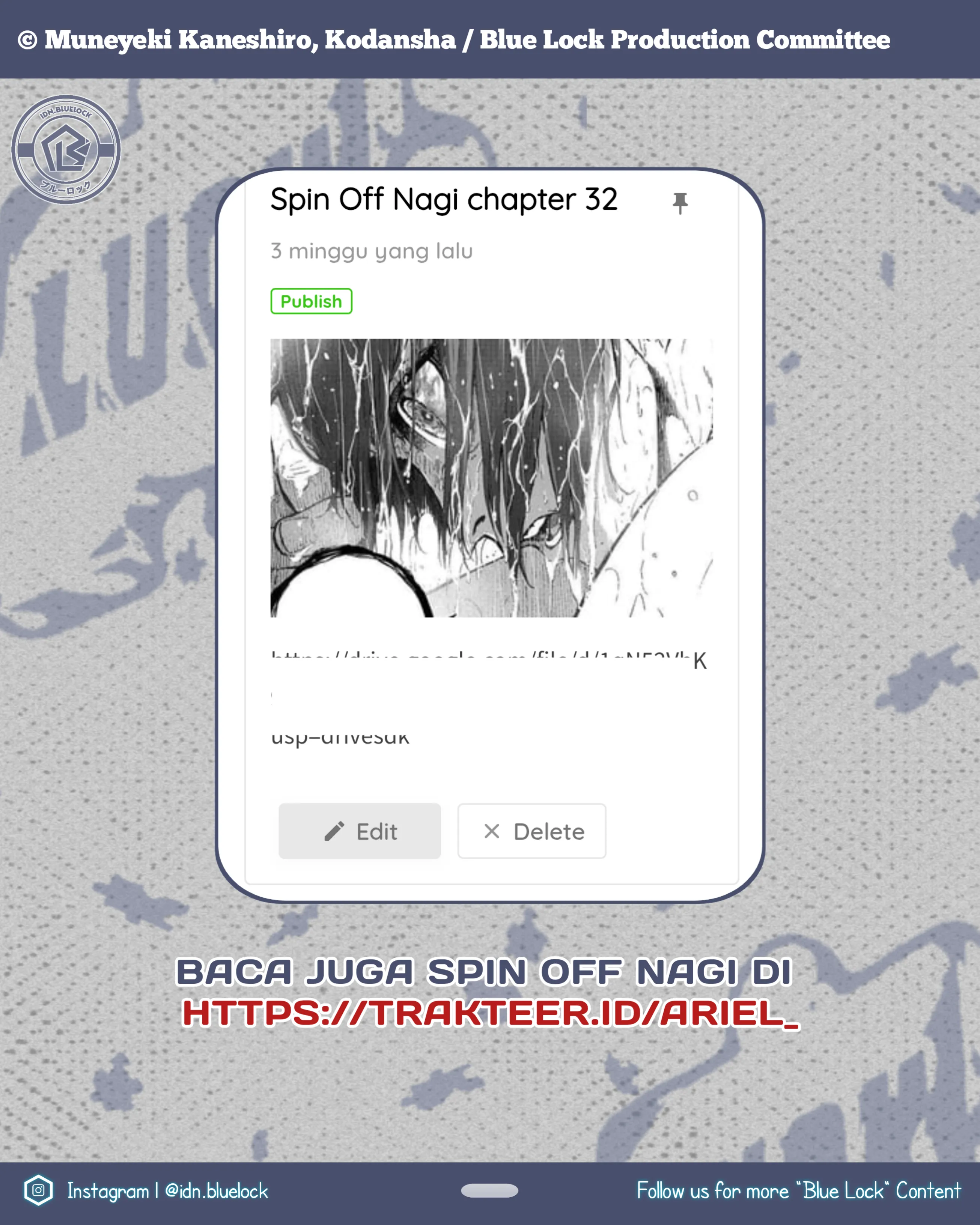 Read Blue Lock ID Manga Online