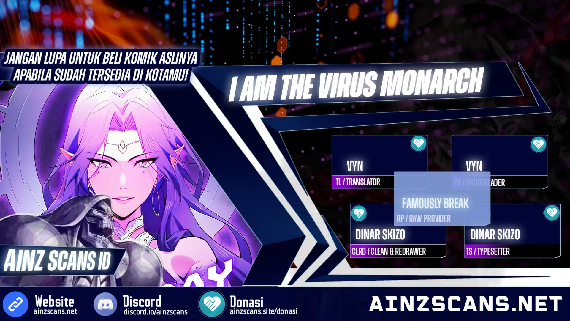 Read I Am the Virus Monarch ID Manga Online