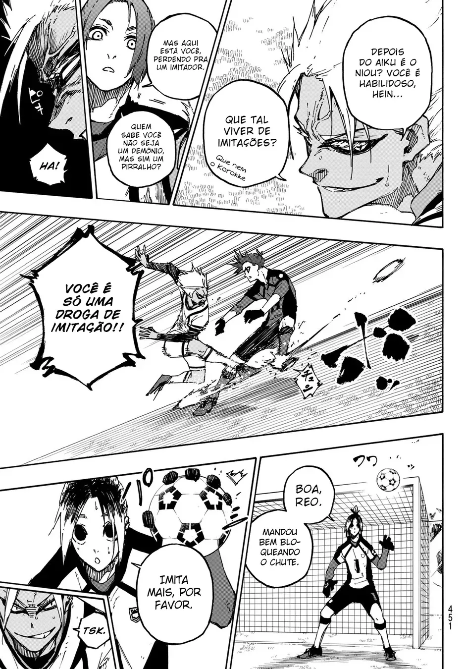 Read Blue Lock PT-BR Manga Online